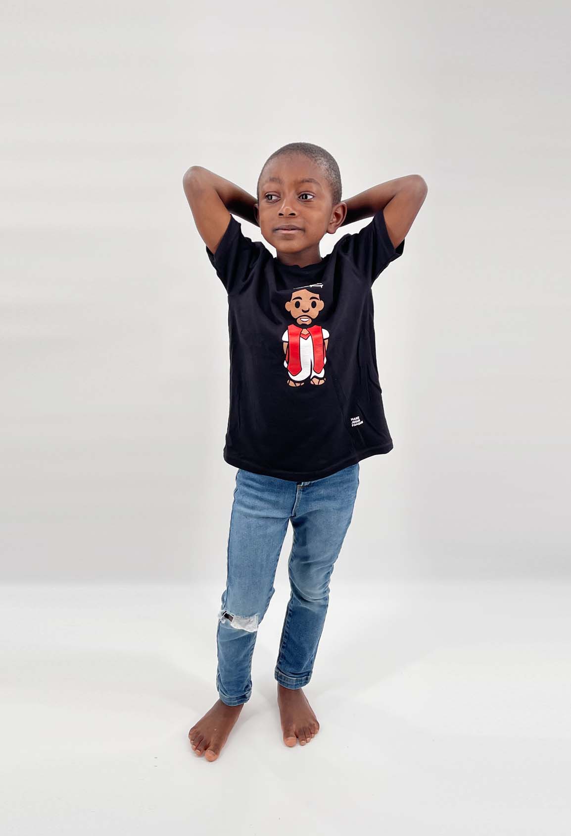 FrshFaith: The character Kid Jesus, original art for FrshFaith; is the likeness of Jesus.