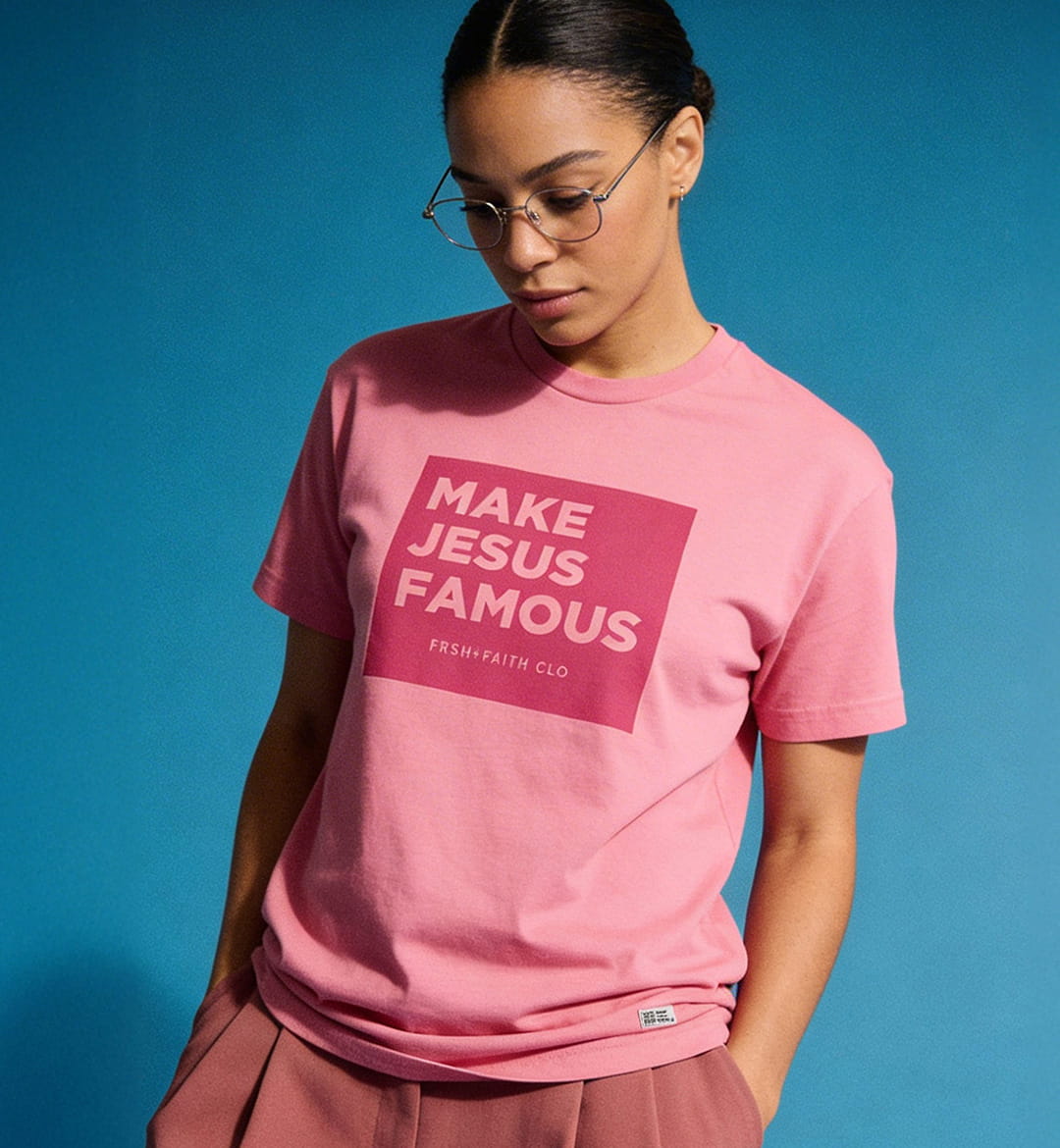 FrshFaith. We give honor to the Savior of the world. Make Jesus Famous