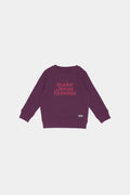 MJF BerryMaroon Youth Crew