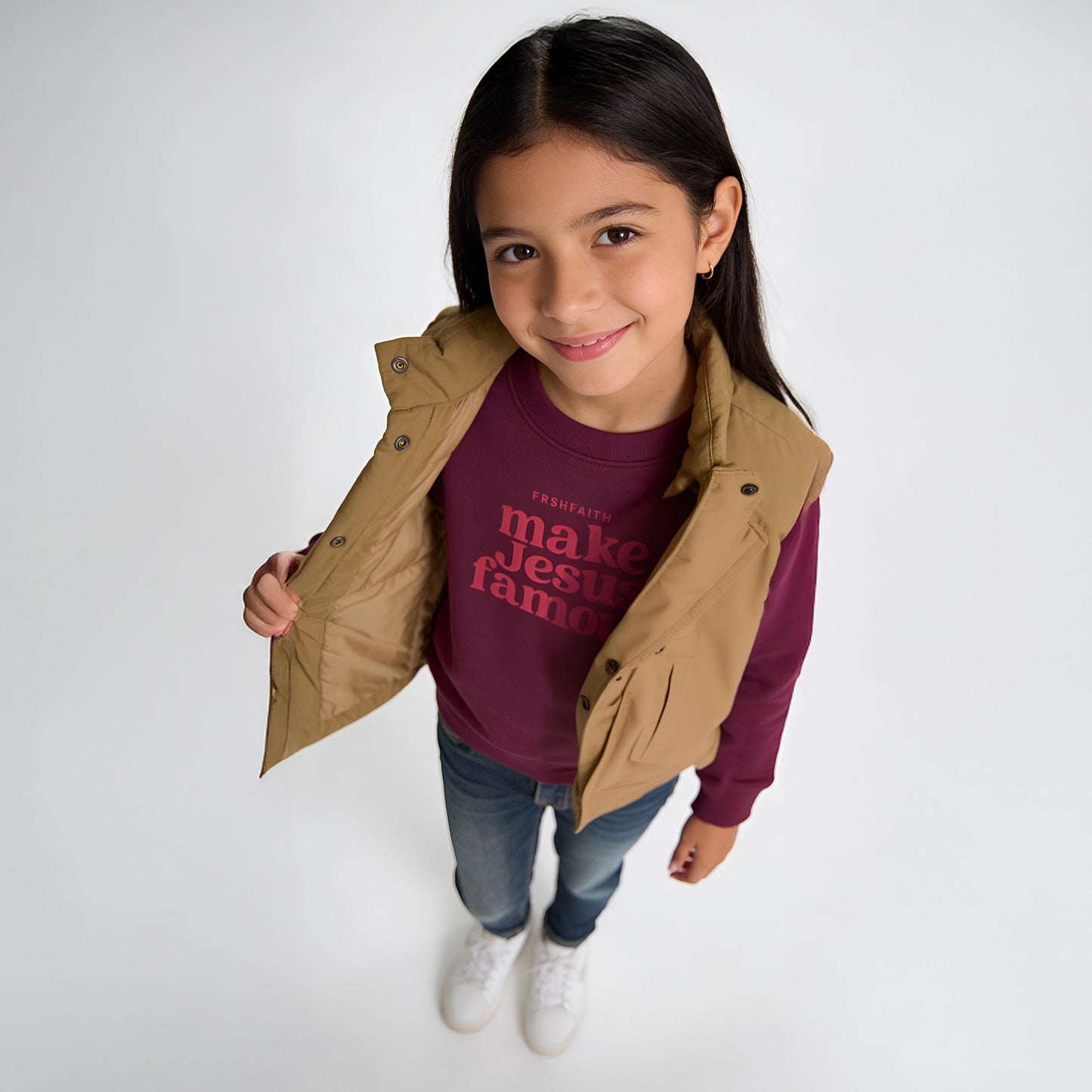 BerryMaroon Youth Crew