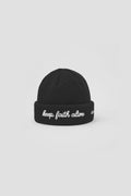 Blk Knit Beanie