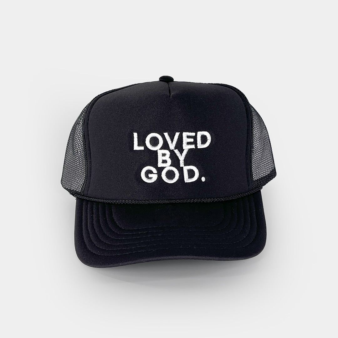 Loved by God Trucker Hats