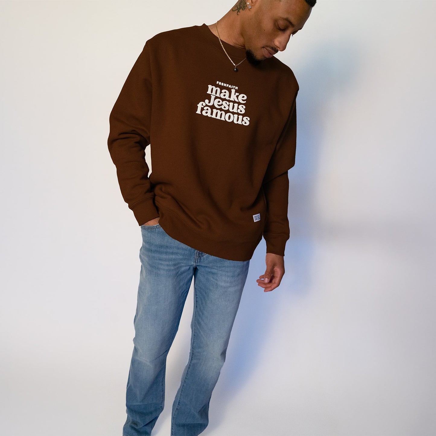 Chocolate Crewneck