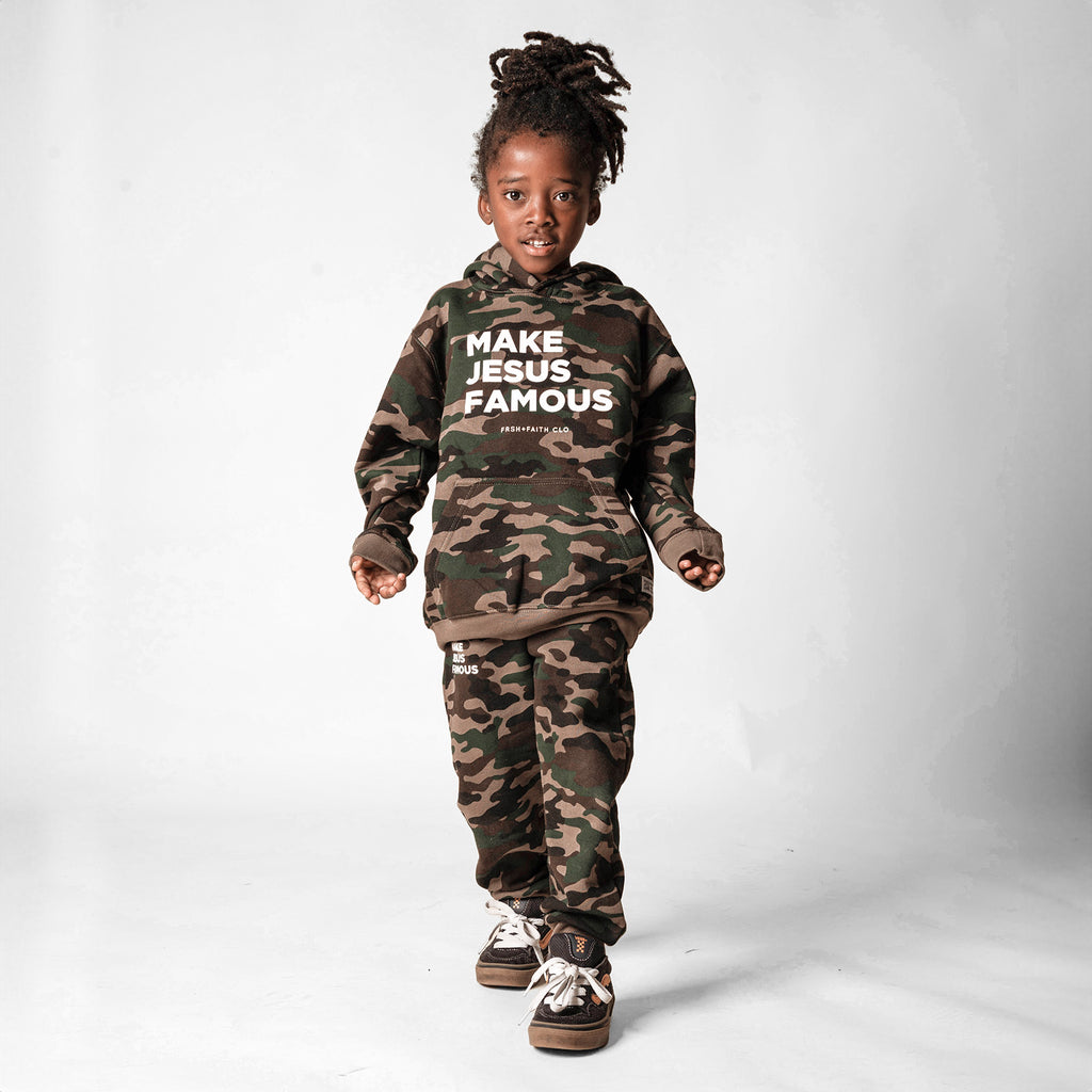 MJF Youth Camo Jogger Set