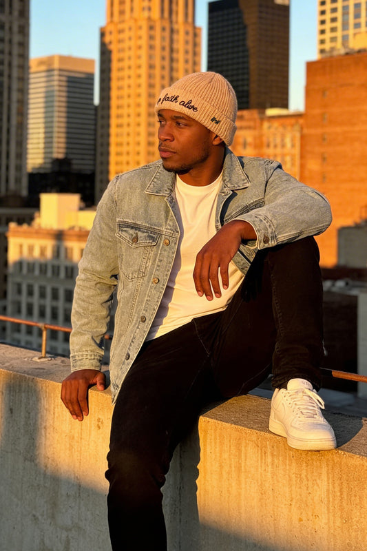 Driftwood Knit Beanie