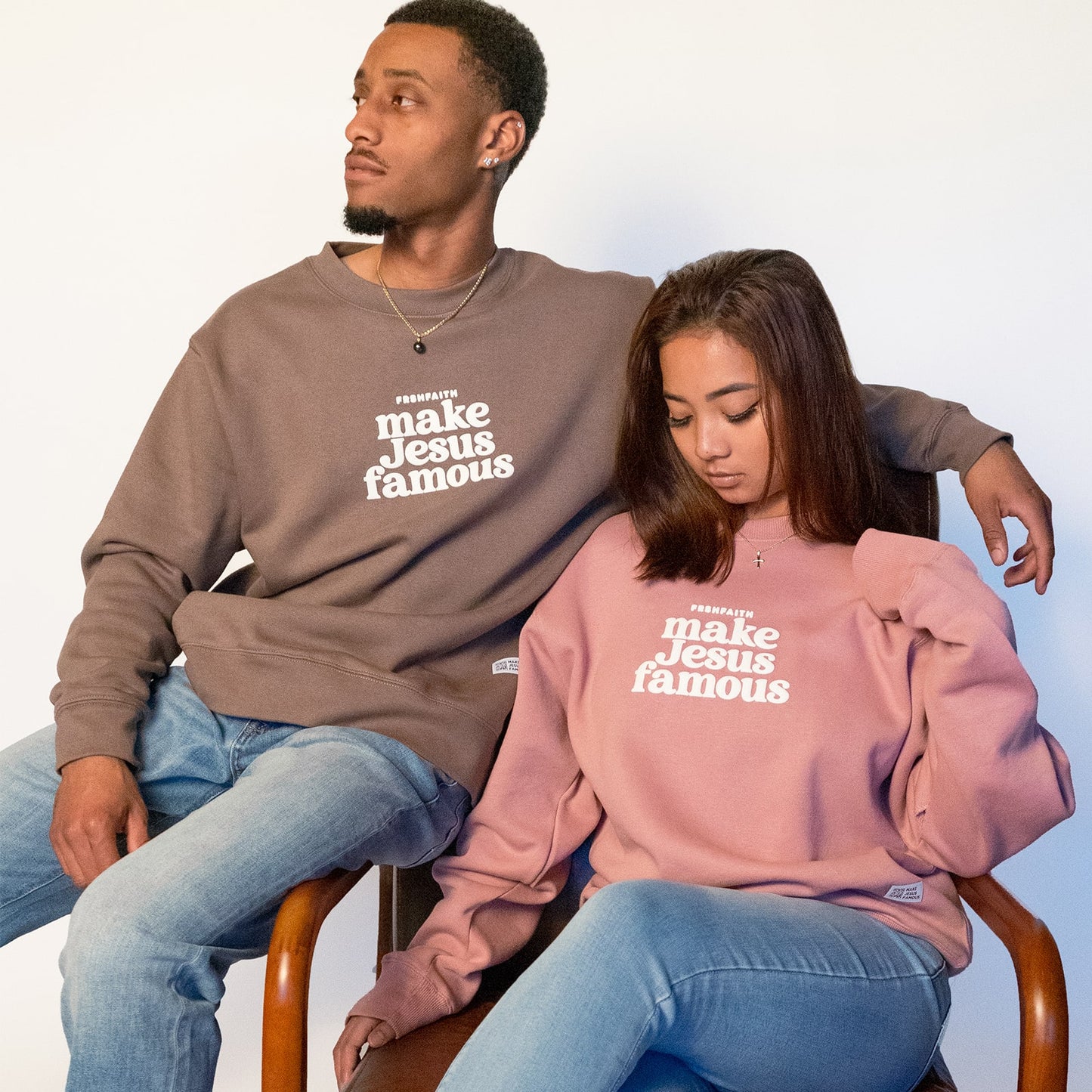 Dusty Brown Crewneck