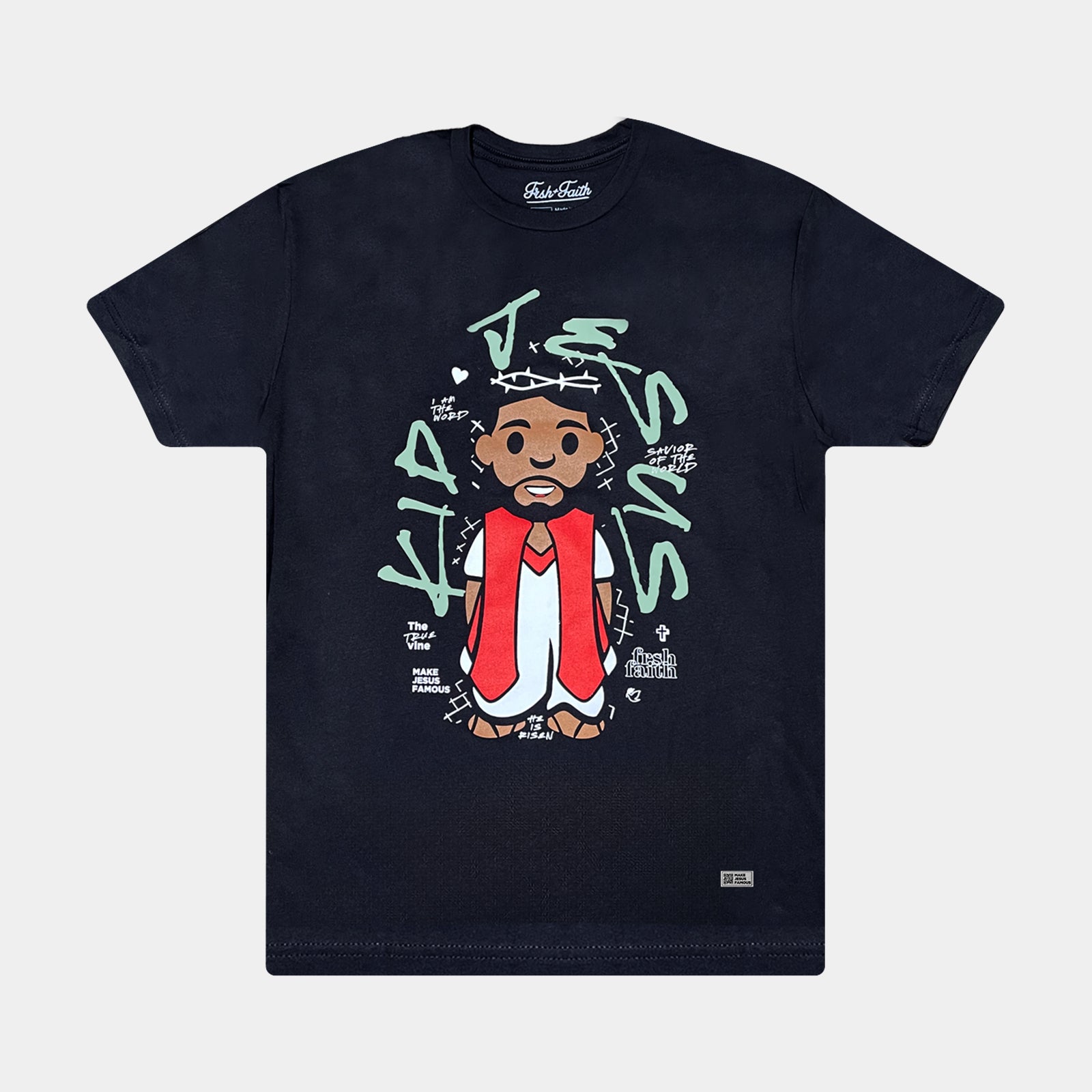 Kid Jesus Blk Adults