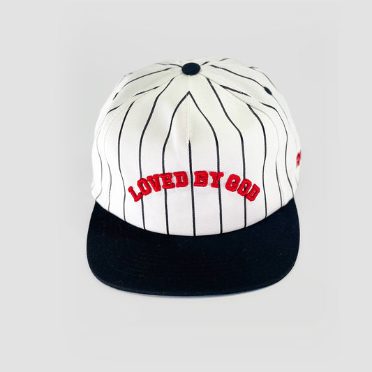 Loved By God Pinstriped Snapback