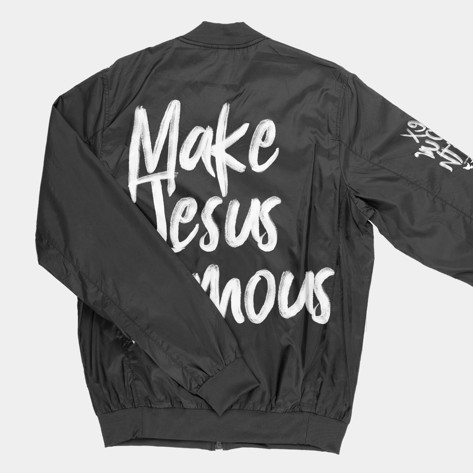 MJF Black Bomber Jacket