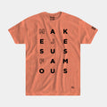 FrshFaith: Make Jesus Famous Eye Chart, drawing a focus to your faith and love for Jesus Christ.