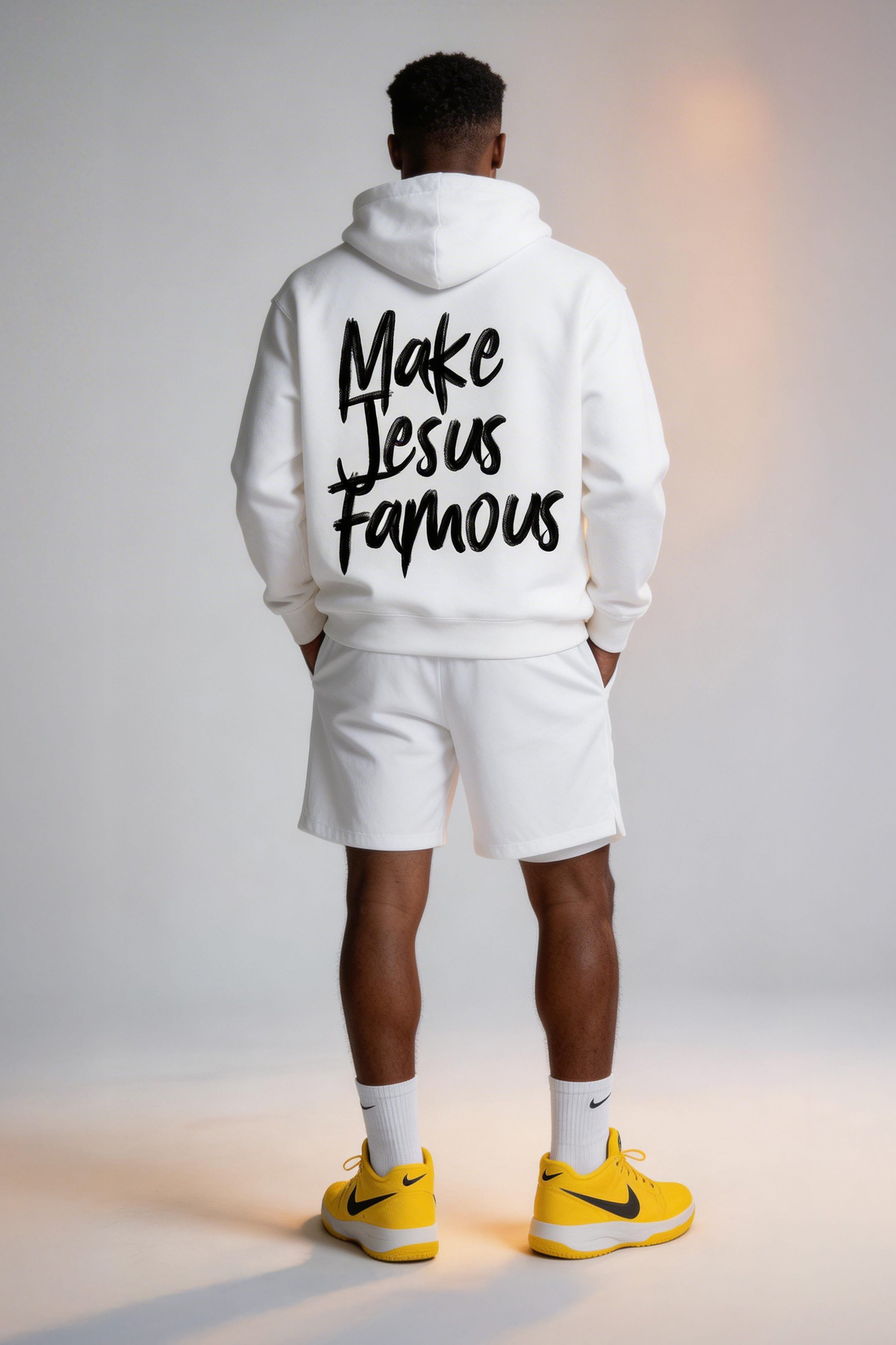MJF White Hoodie