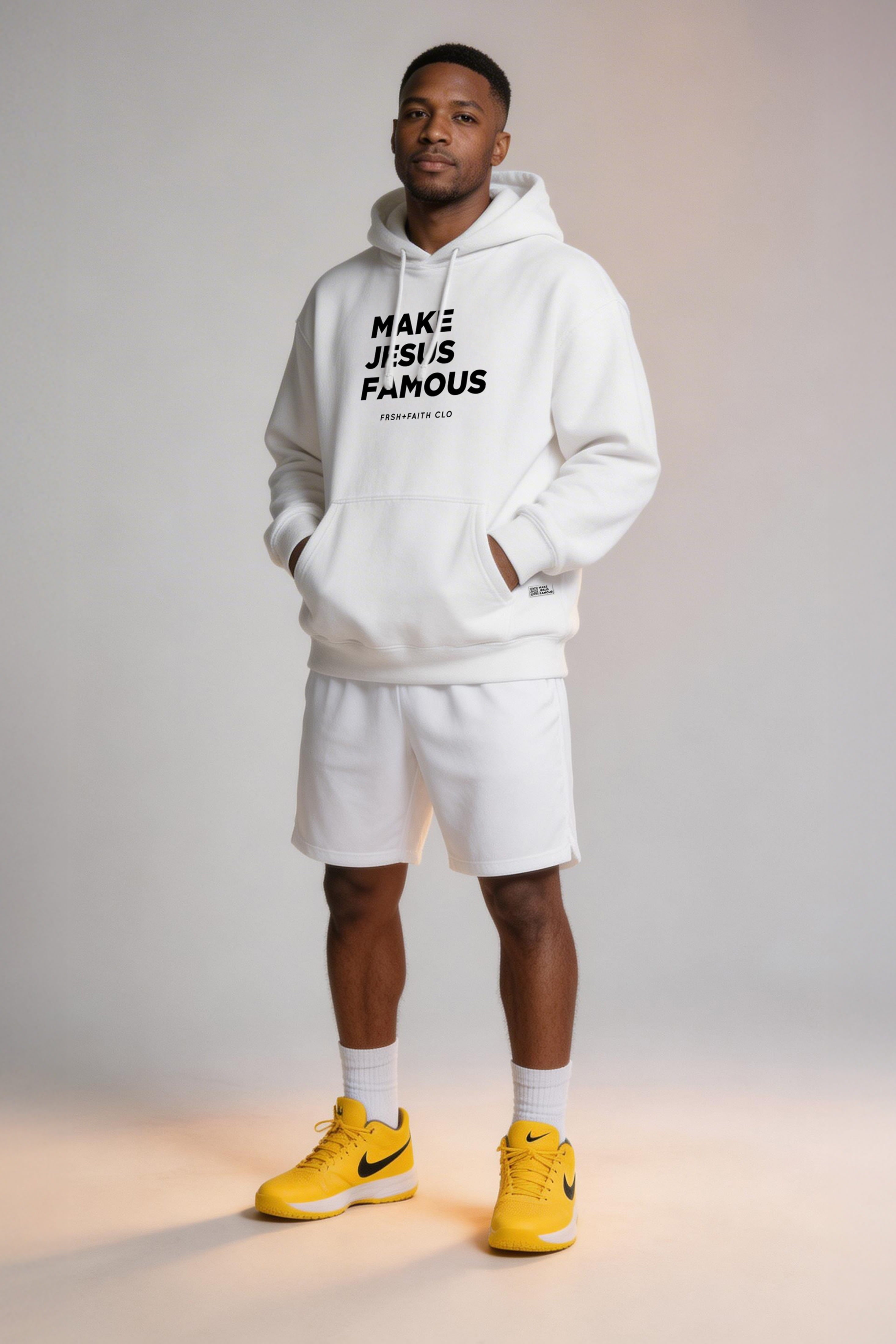 MJF White Hoodie