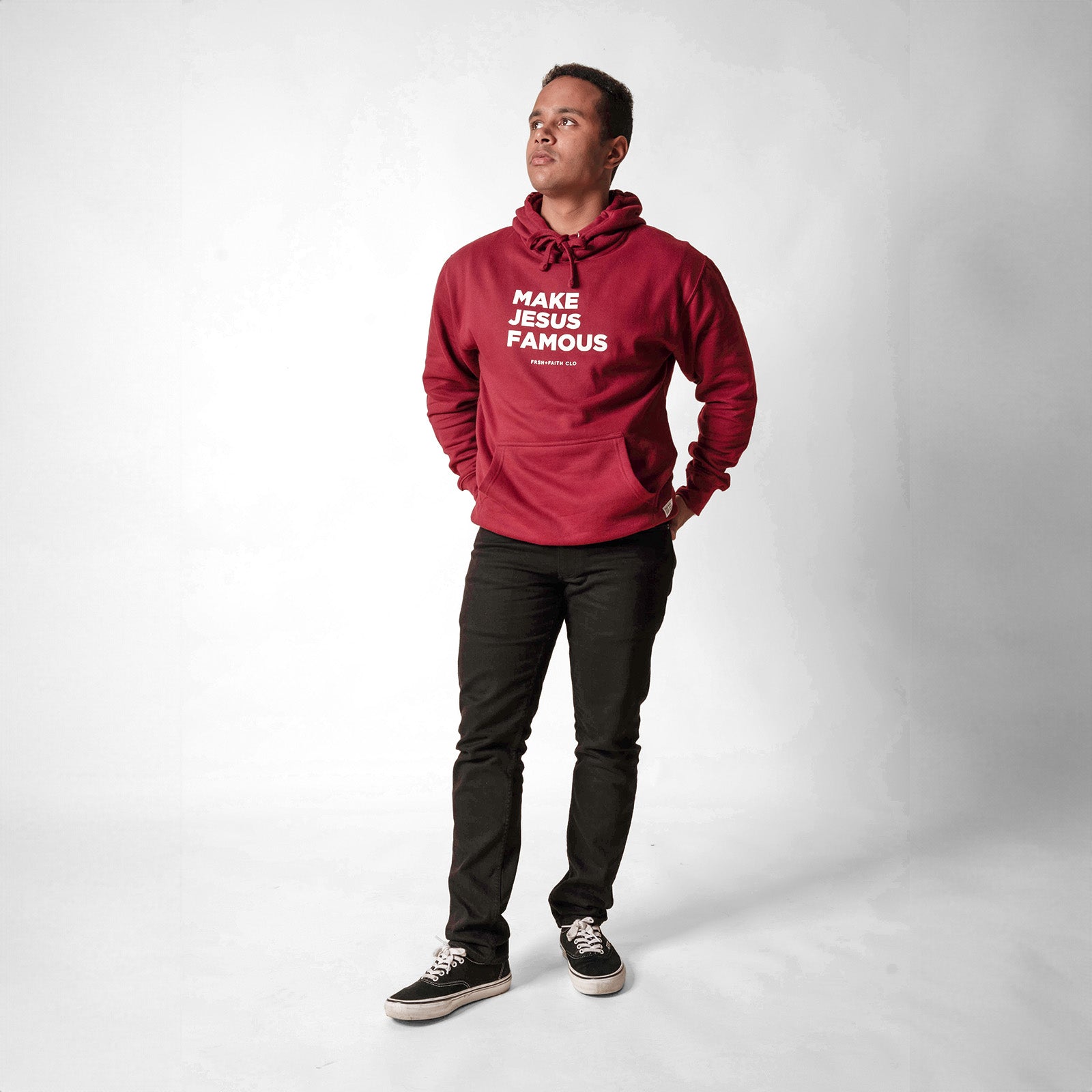 MJF Maroon Hoodie