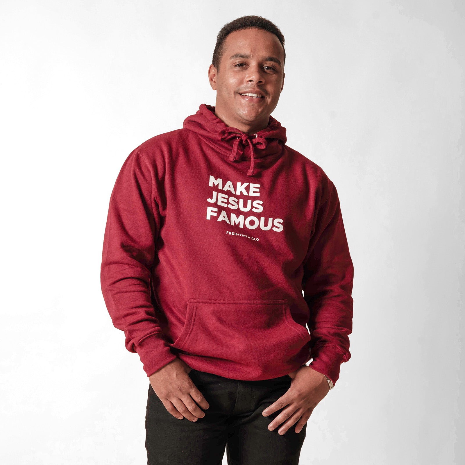 MJF Maroon Hoodie