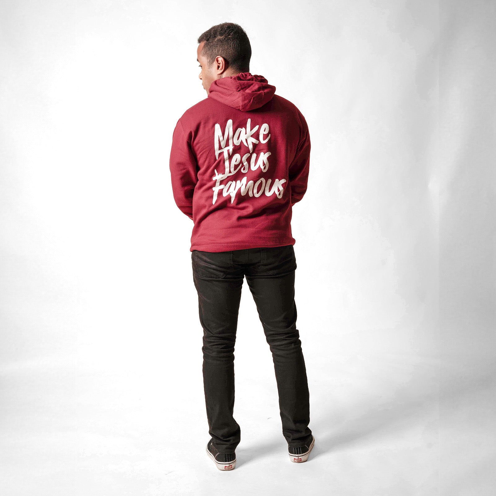 MJF Maroon Hoodie