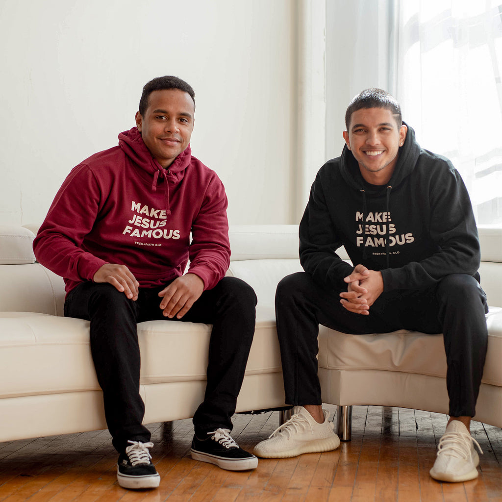 MJF Maroon Hoodie