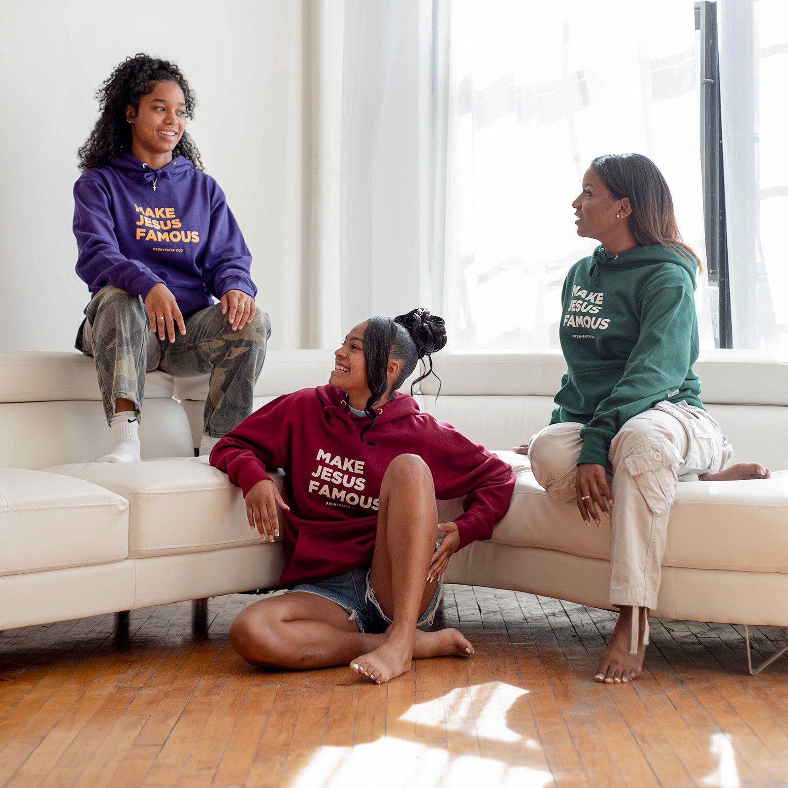 MJF Maroon Hoodie