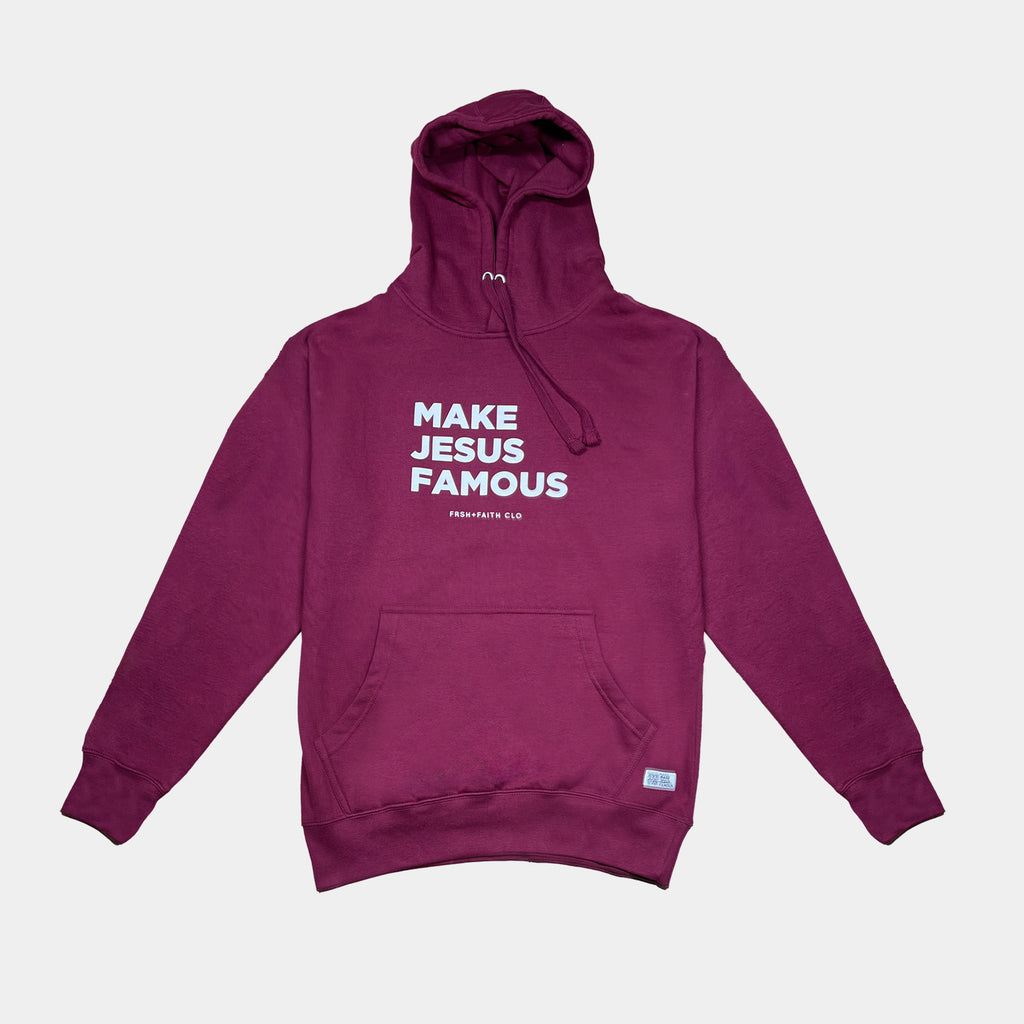 MJF Maroon Hoodie