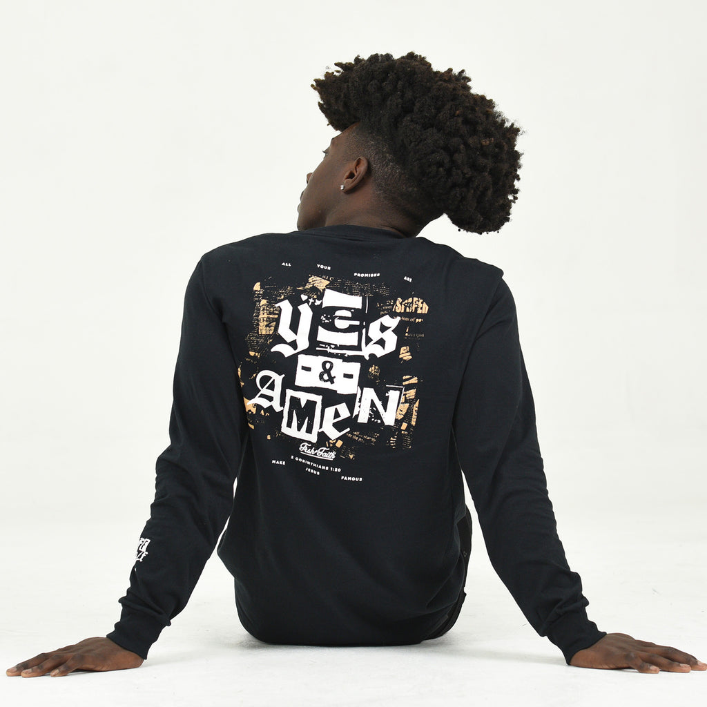 Yes & Amen Blk LS