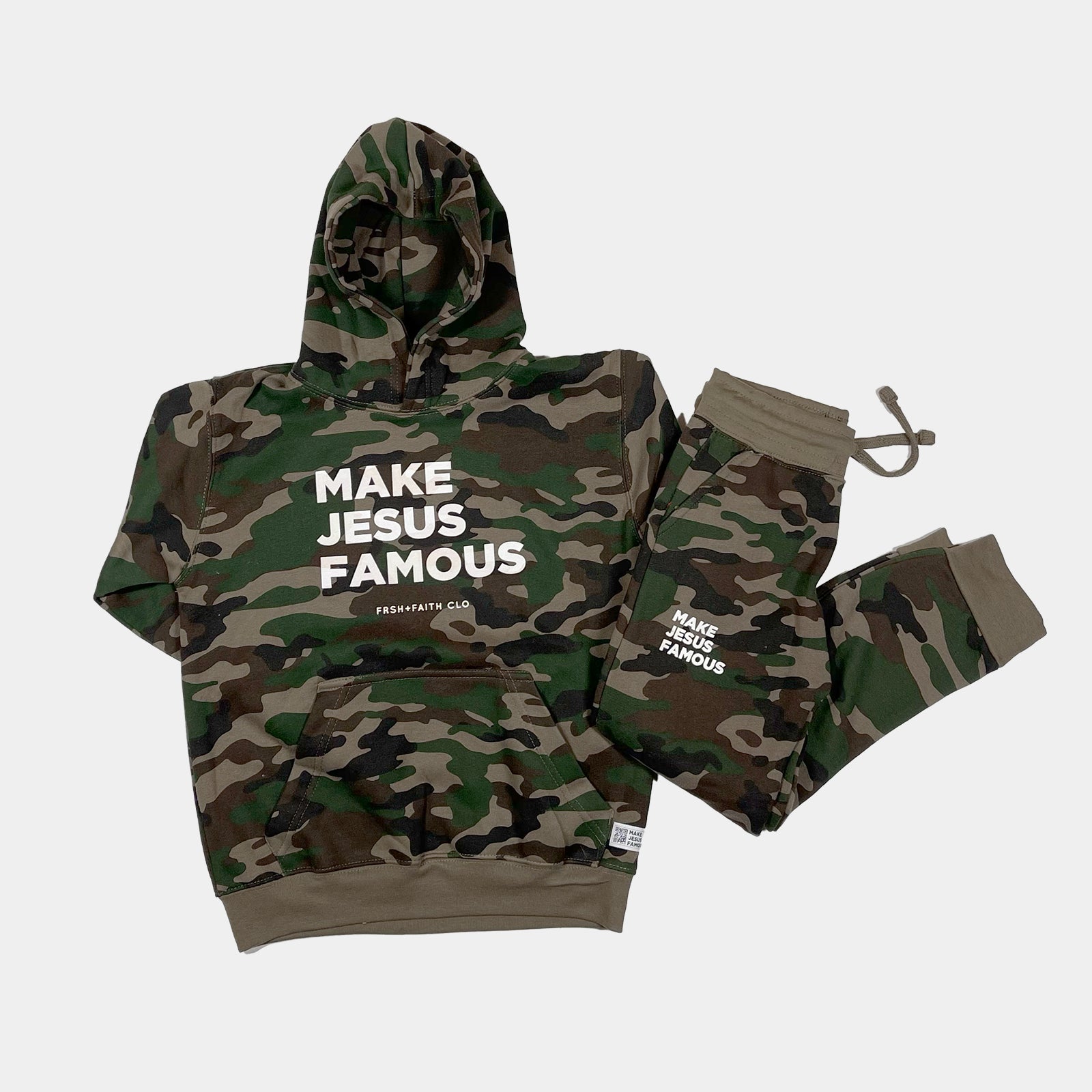 MJF Youth Camo Jogger Set