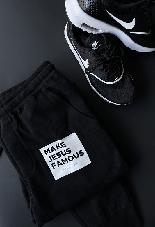 MJF Black Joggers