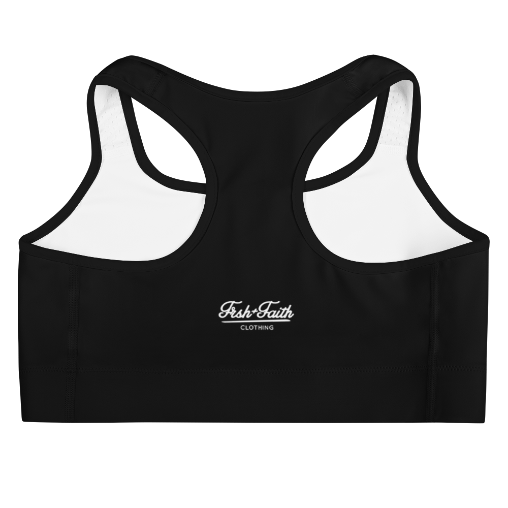 MJF Black Sports Bra