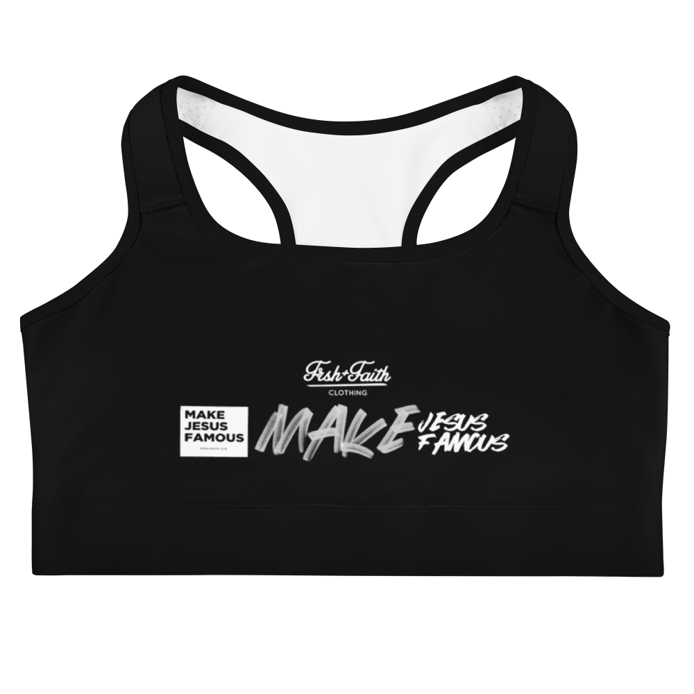 MJF Black Sports Bra