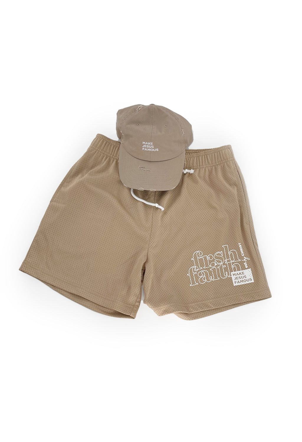 FrshFaith Nude Mesh Shorts 👌🏾. ❤️✝️🕊FrshFaith.com