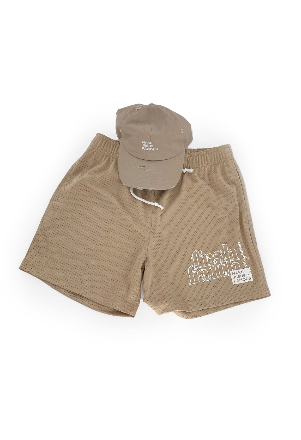 FrshFaith Nude Mesh Shorts 👌🏾. ❤️✝️🕊FrshFaith.com