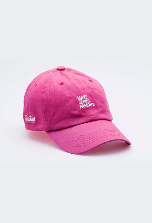 Hot Pink MJF Dad Hat