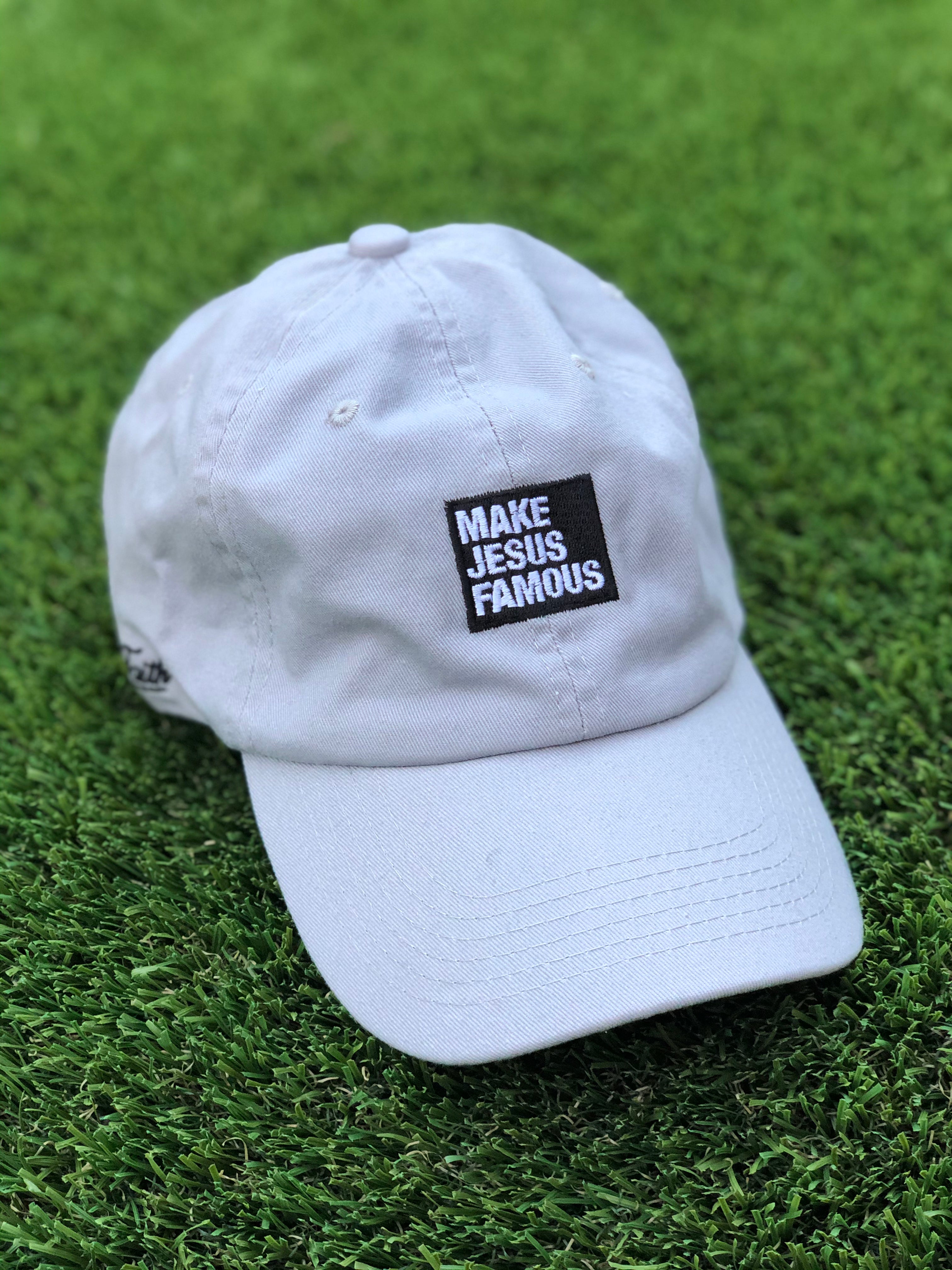 Light Grey MJF Dad Hat