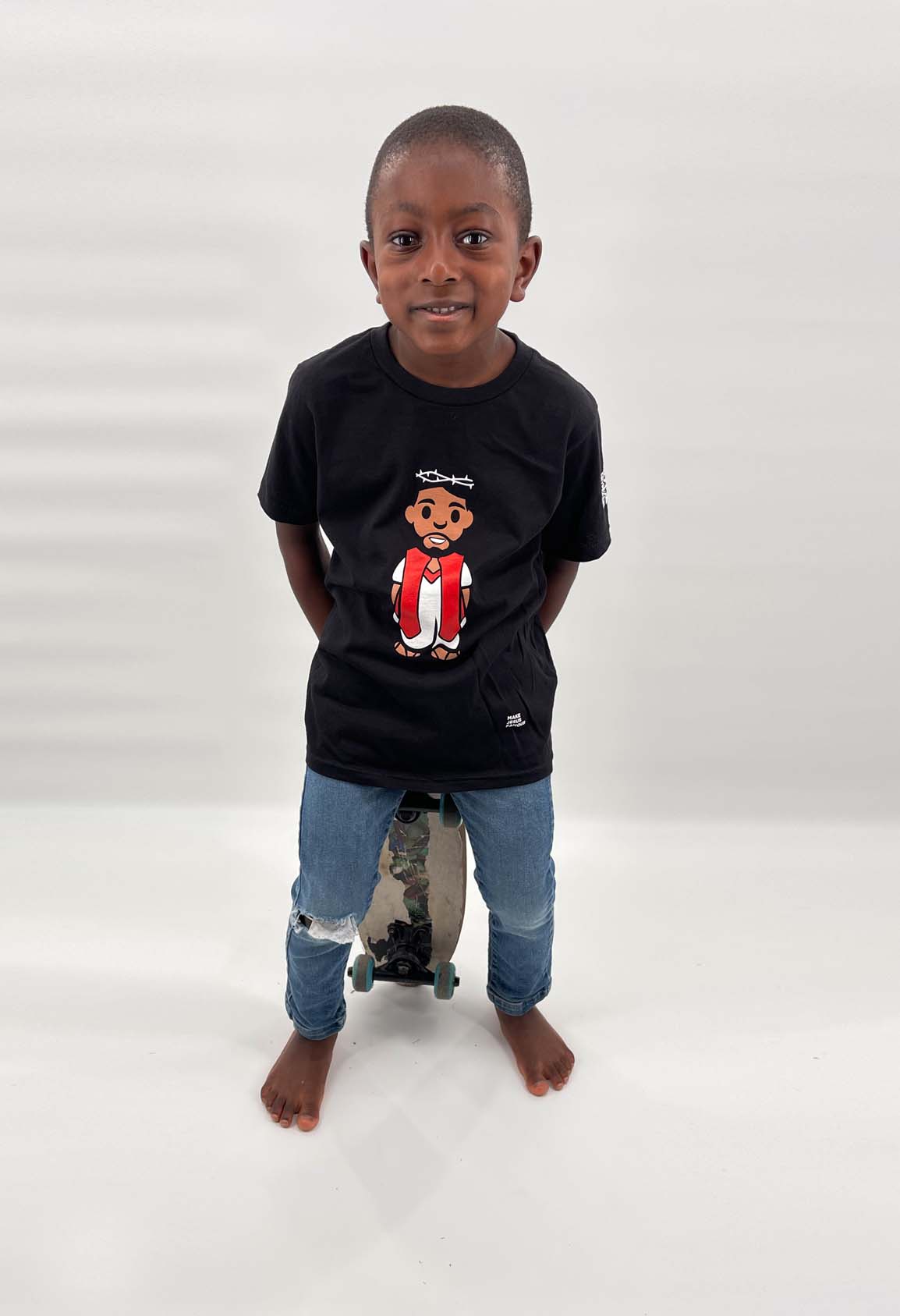 FrshFaith: The character Kid Jesus, original art for FrshFaith; is the likeness of Jesus.