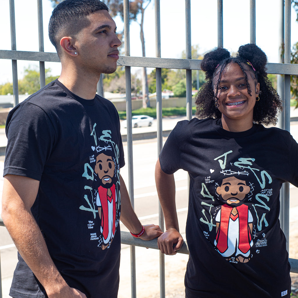 Kid Jesus Blk Adults