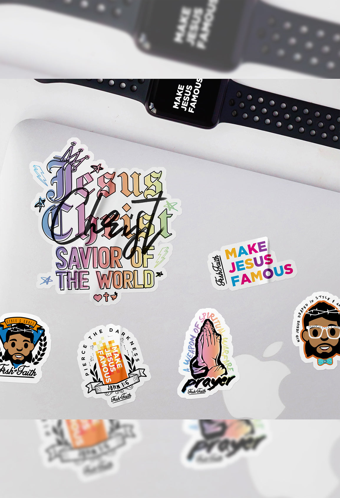 FrshFaith 6"X4" Sticker Pack