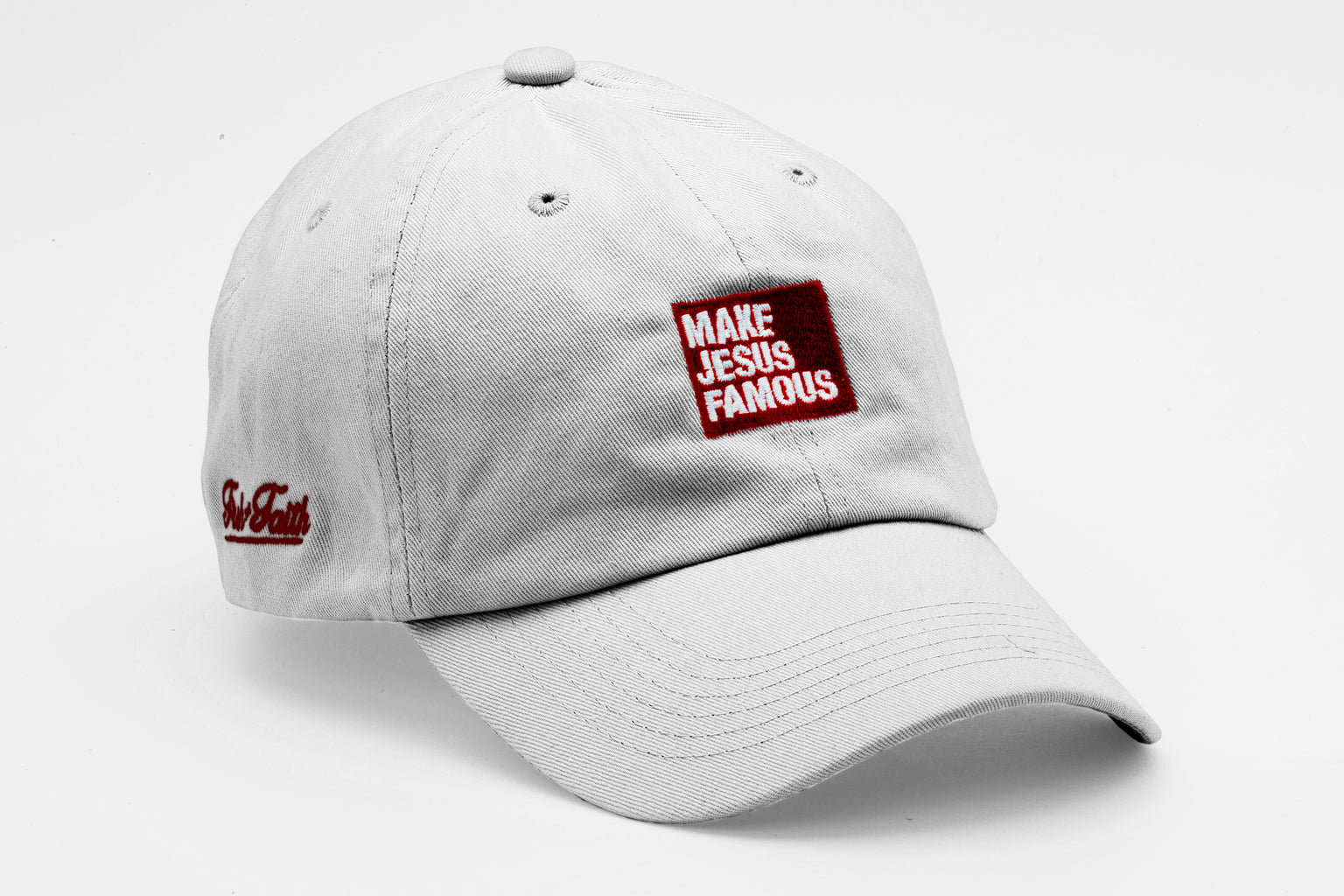 White MJF Dad Hat